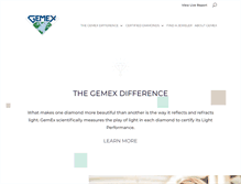 Tablet Screenshot of gemex.com